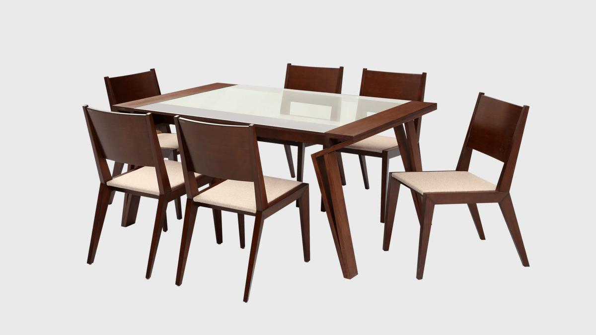 Dining Table Set Comet-192 and Hibiscus-199gl