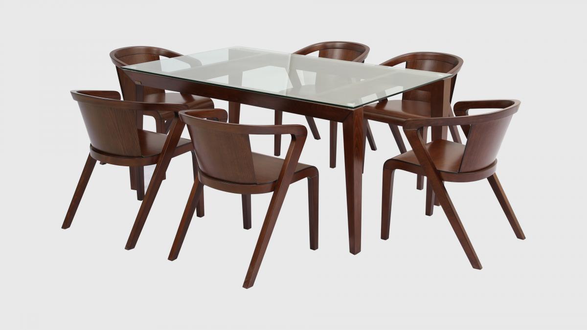 Dining Table Set Denali-111 and Marshmallow-192