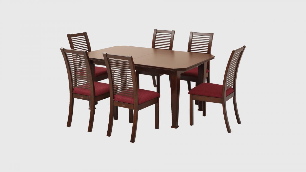 Dining Table Set Waffles-138 and Cobia-150